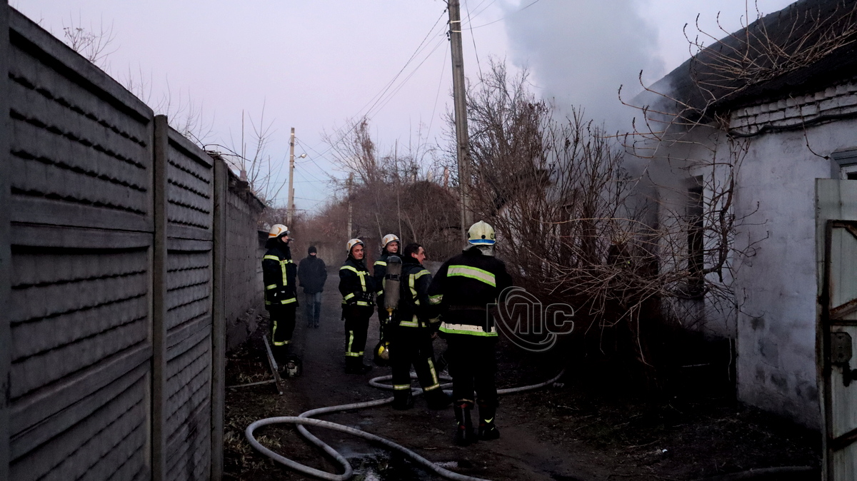 пожар в Каменском