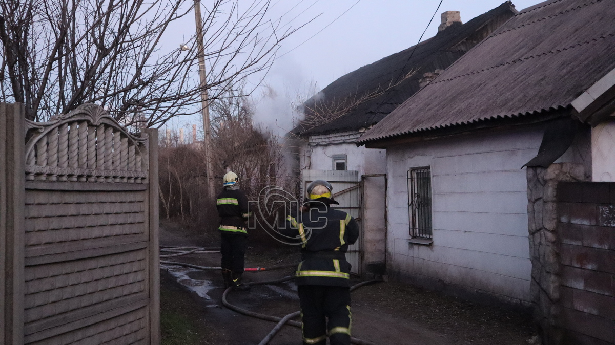 пожар в Каменском