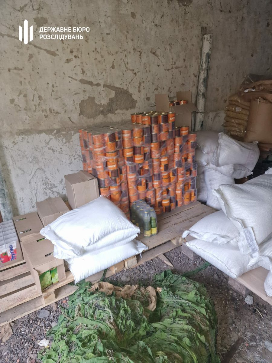 Три тонны краденых продуктов для Вооруженных сил нашли на Днепропетровщине