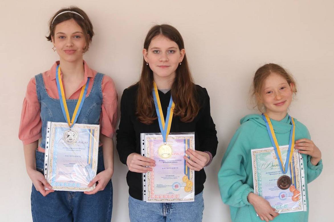 В Каменском состоялся чемпионат области по международным шашкам среди молодежи и юношей