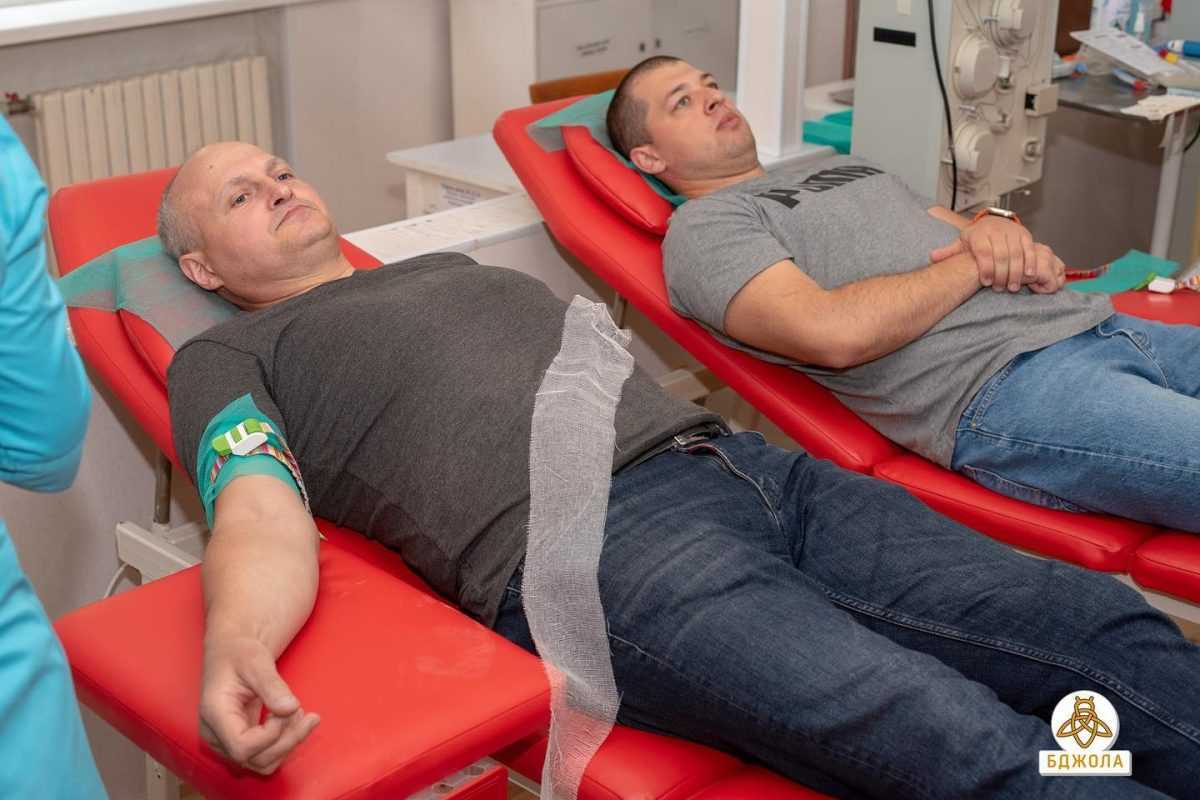Активісти ГО «Бджола» долучилися до благодійної акції зі здачі крові