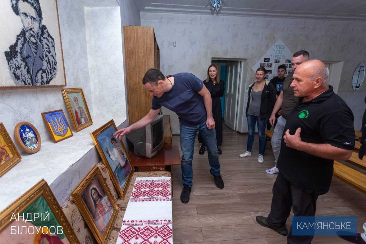 Каменской городской голова посетил терцентр Днепровского района