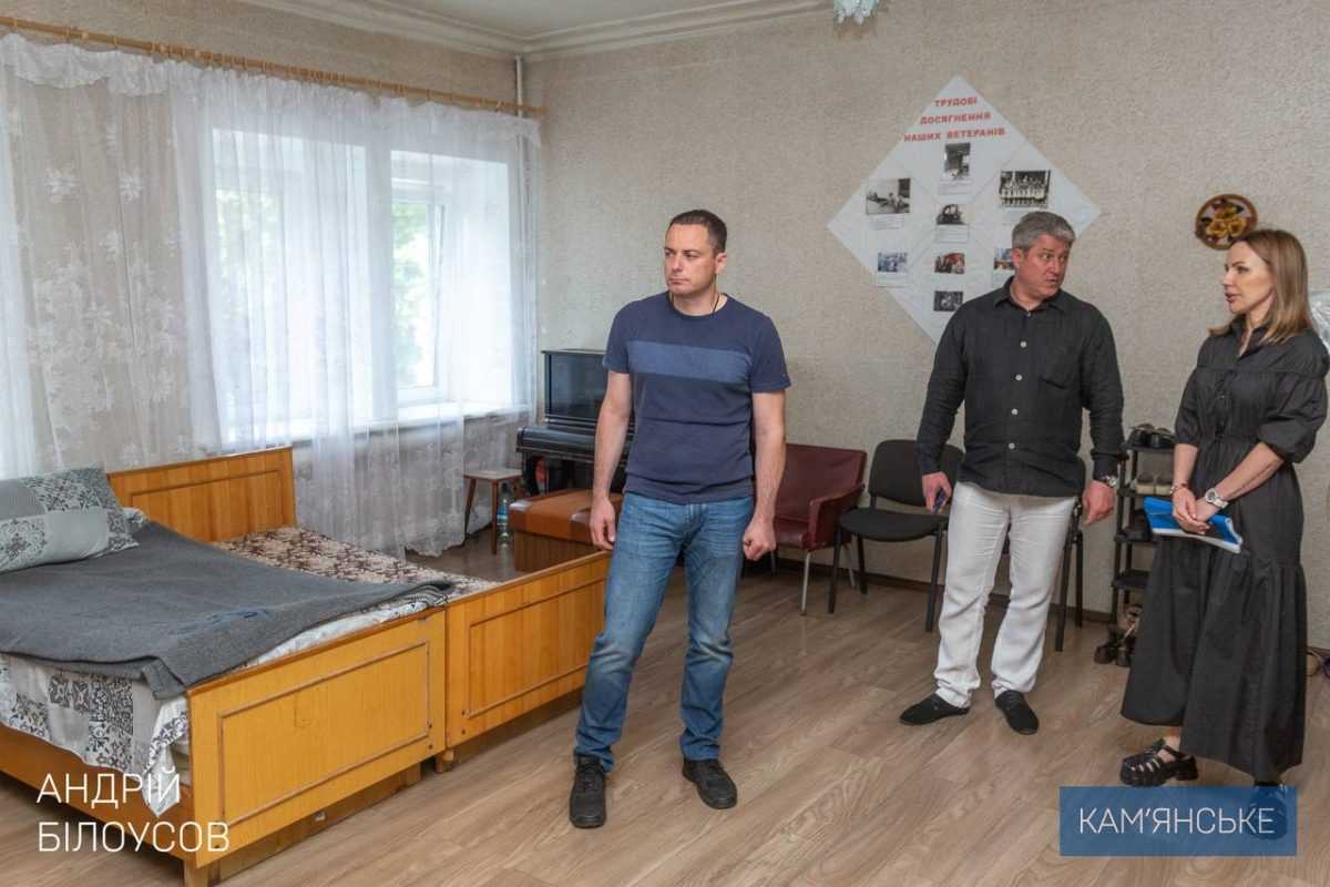Каменской городской голова посетил терцентр Днепровского района