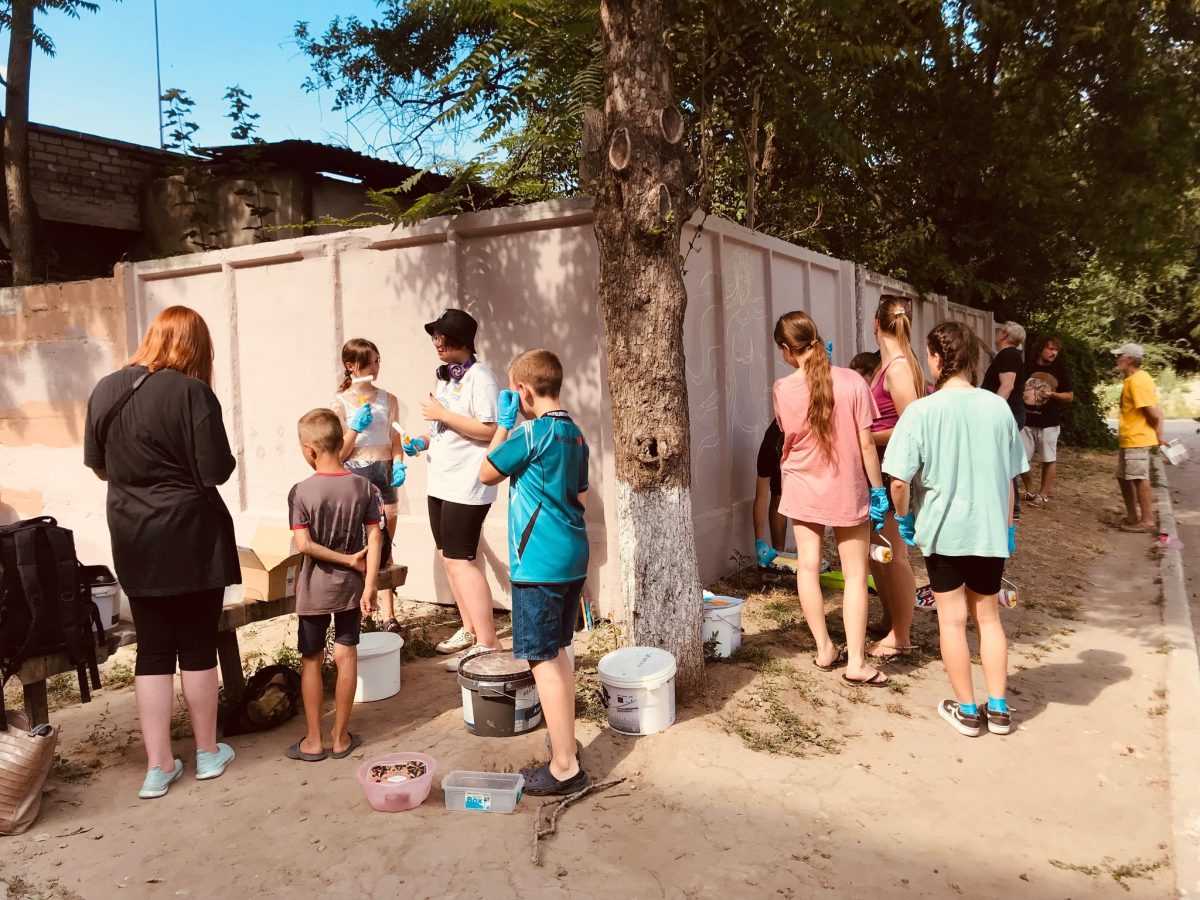 В Каменском начали создавать арт-объект 