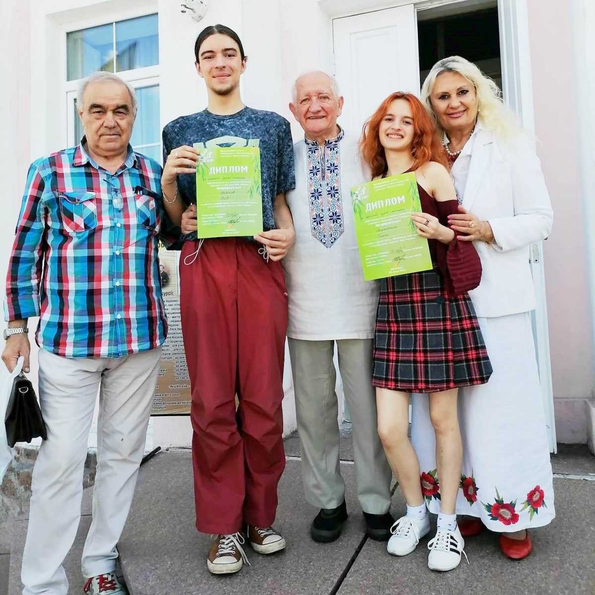 Юные актеры из Каменского получили награду всеукраинского конкурса