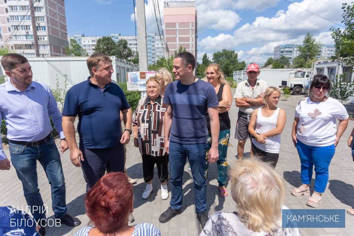 Каменской городской голова проверил условия проживания ВПЛ