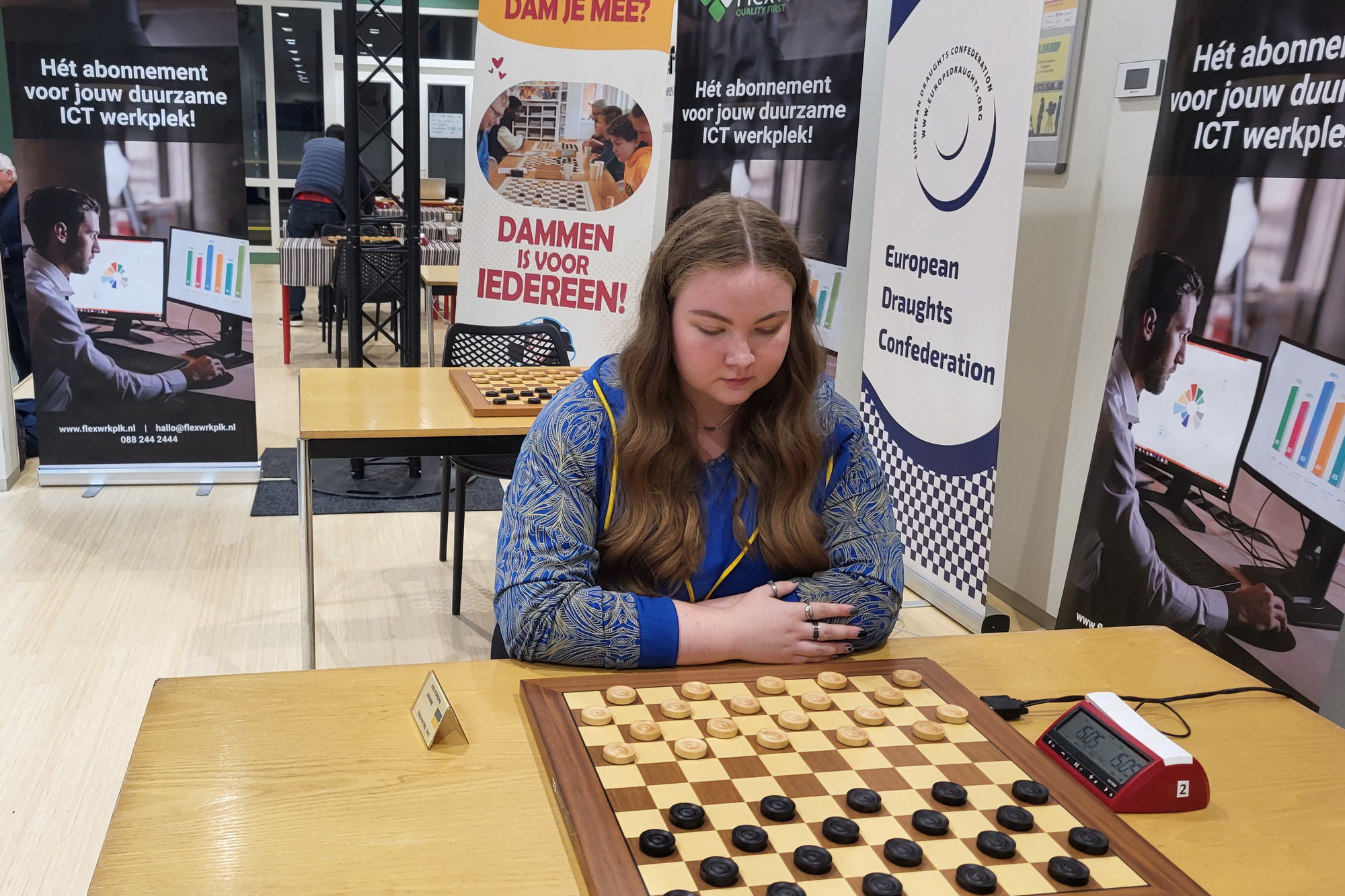Каменчанка Вера Попруга стала призером чемпионата Европы по шашкам-100 и выполнила норму гроссмейстера