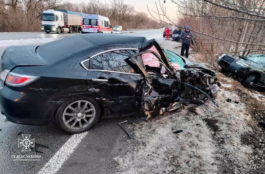 Два ДТП с пострадавшими произошли на Днепропетровщине этим утром