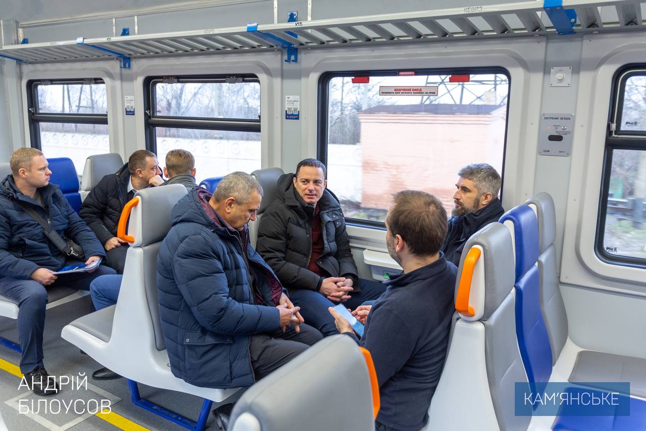 Первый «Dnipro City Express» прибыл в Каменское