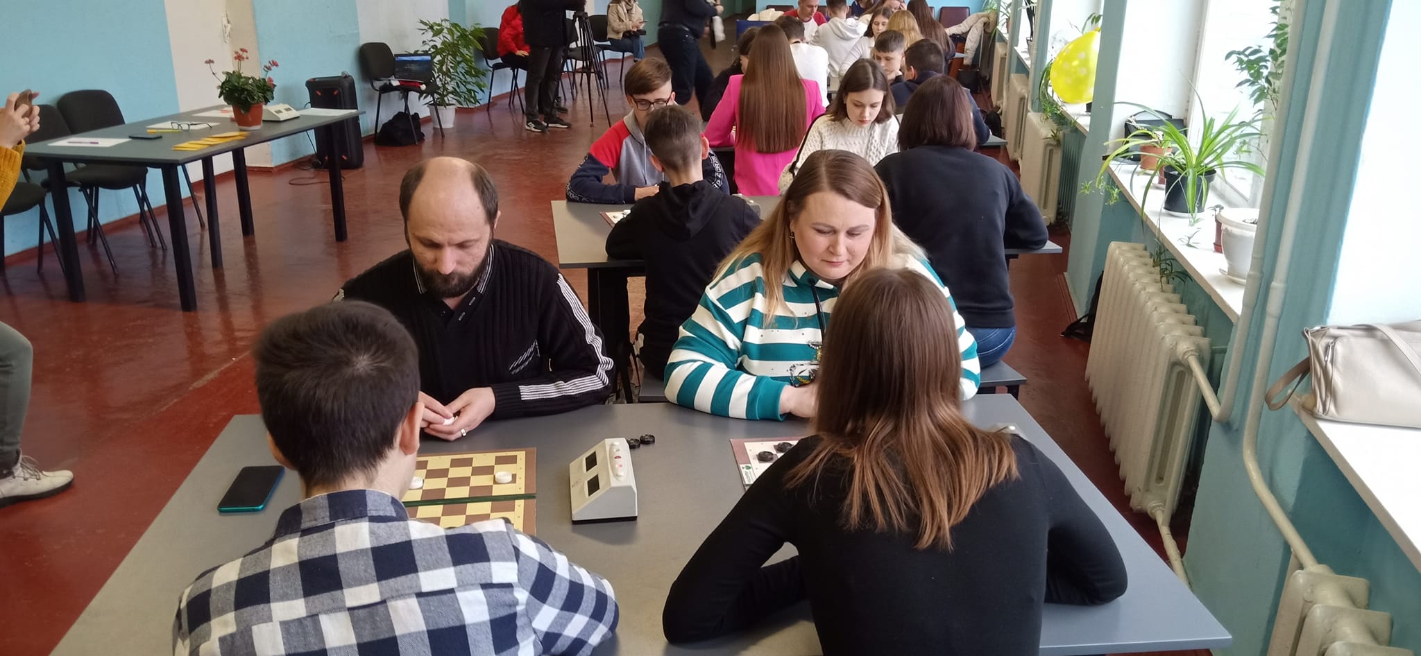 Из Каменского с любовью: в городе состоялся шашечный турнир ко Дню святого Валентина