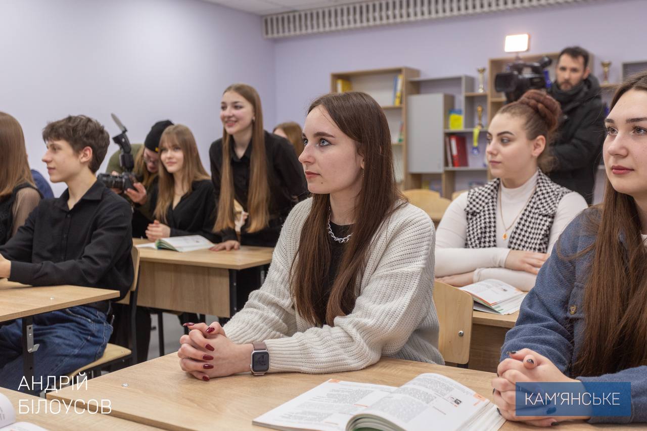 Кам’янське долучилося до масштабного проєкту «Пліч-о-пліч Всеукраїнські шкільні ліги»