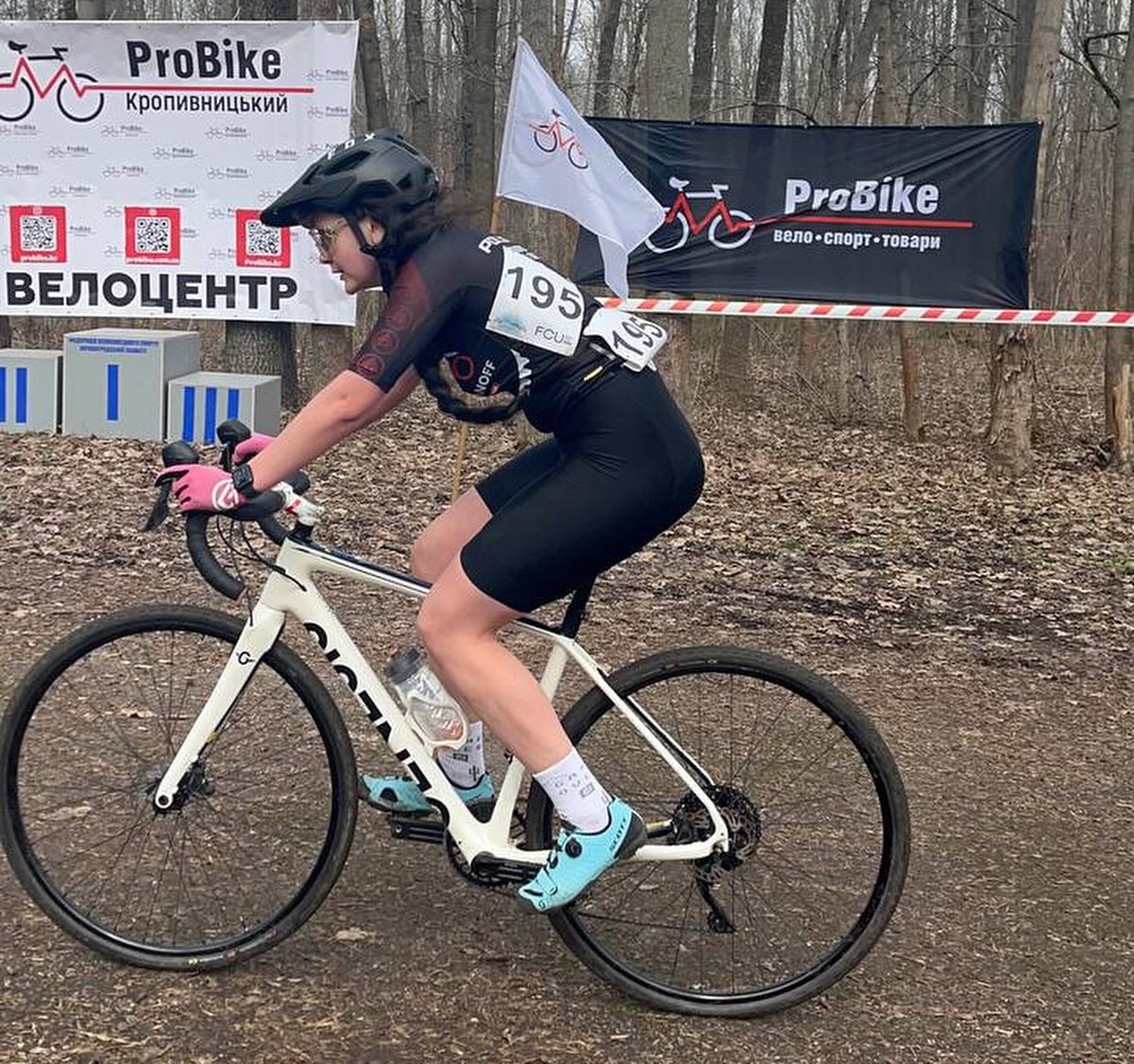 Каменская велосипедистка завоевала «серебро» Чемпионата Украины