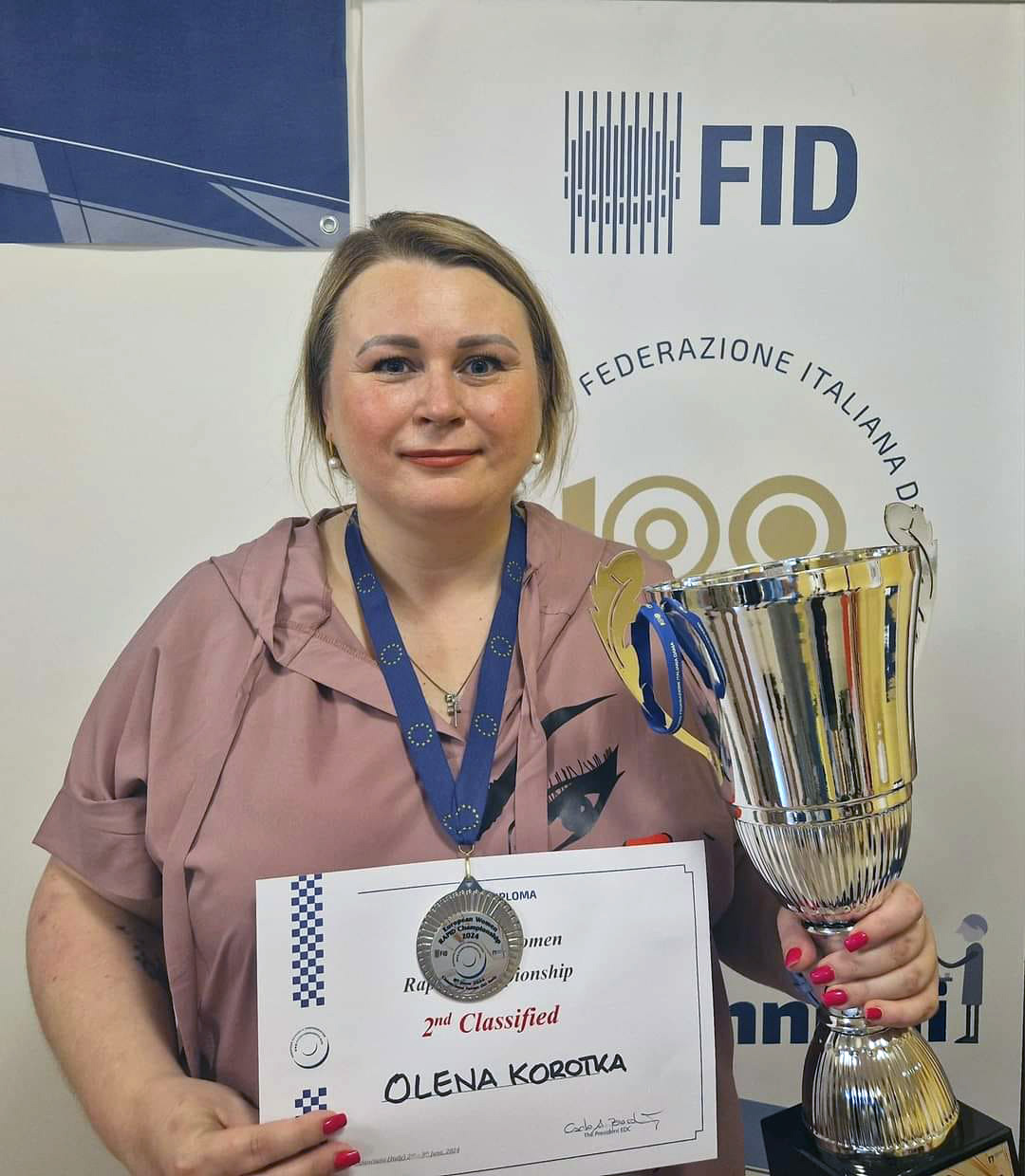 Каменчанка завоевала награды Чемпионата Европы по шашкам-100