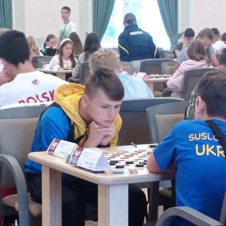 Кам’янські шашкісти повернулися з молодіжного чемпіонату Європи / Фото: Leonid Broytman