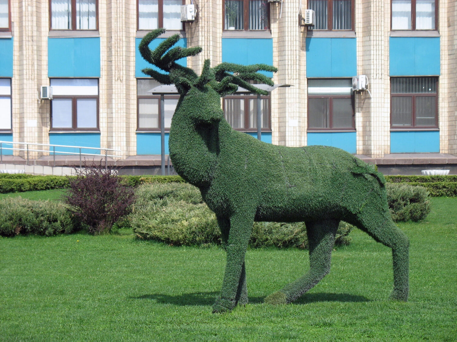 Цветной стемалит – украшение фасадов Каменского 70-х годов