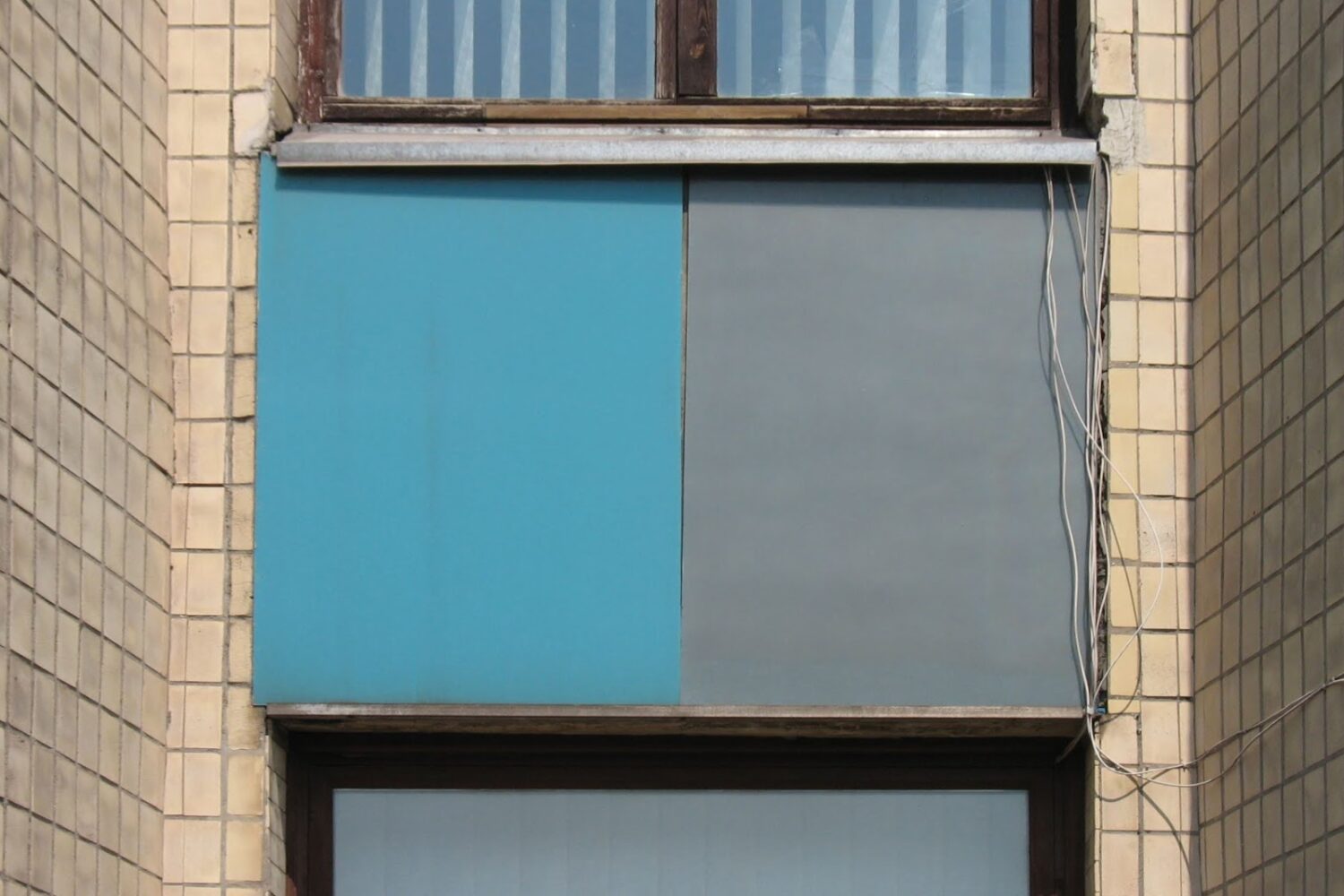 Цветной стемалит – украшение фасадов Каменского 70-х годов