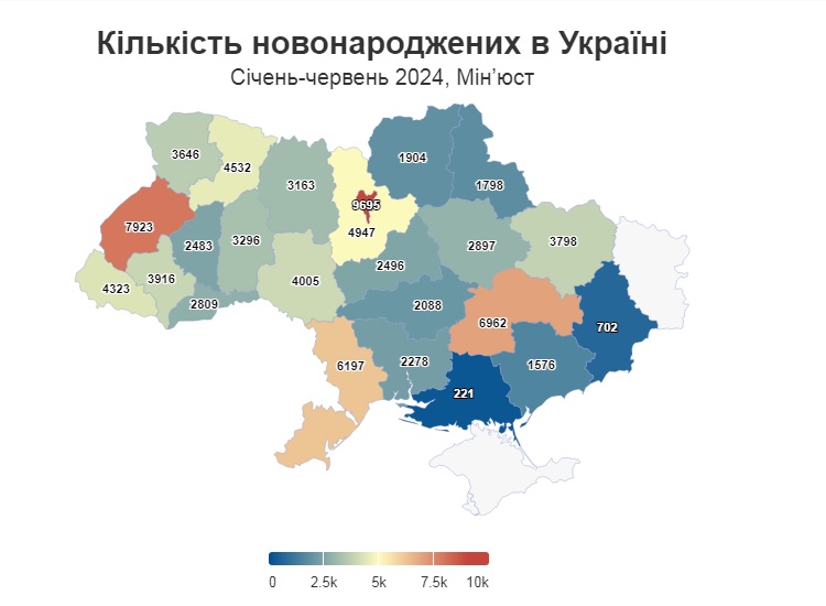 В Україні цьогоріч смертність втричі перевищує народжуваність / Фото: Opendatabot.ua