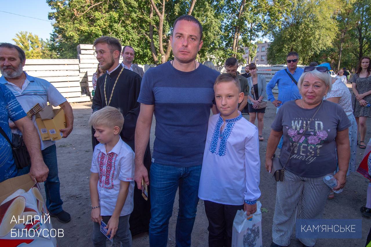 В Каменском строится первый в городе современный храм ПЦУ / Фото: Андрей Белоусов