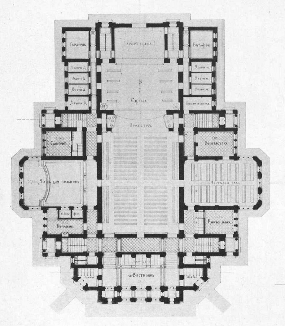 Найден вероятный прототип здания каменского театра