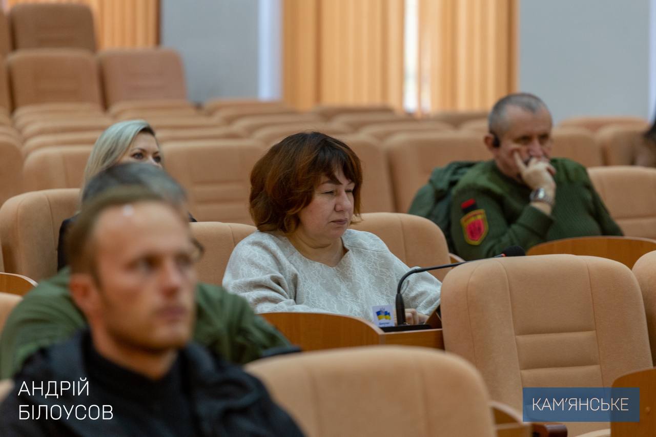 Депутаты Каменского городского совета единогласно поддержали План победы / Фото: Андрей Белоусов