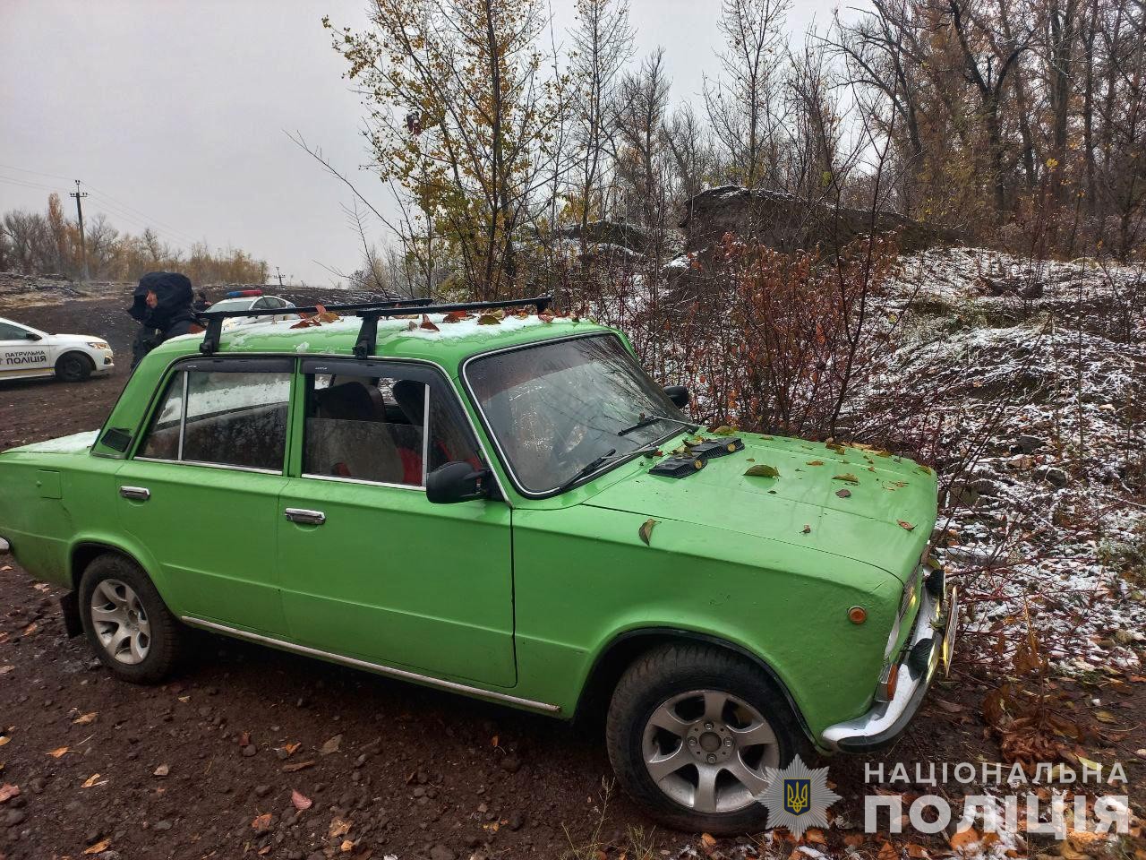 В Днепре угонщик автомобиля пытался сбежать на нем  от правоохранителей / Фото: полиция Днепропетровской области