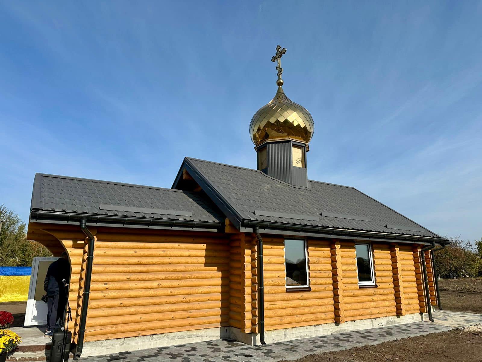 Под Каменским освятили новый храм / Фото: Днепровская епархия Православной Церкви Украины