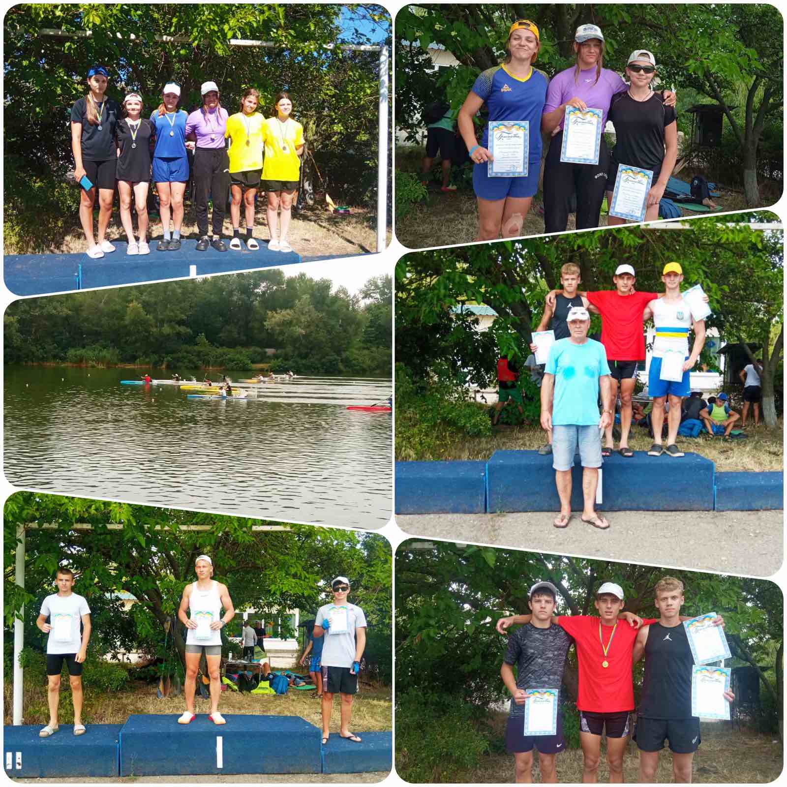 Каменские гребцы достойно представили город на областном чемпионате