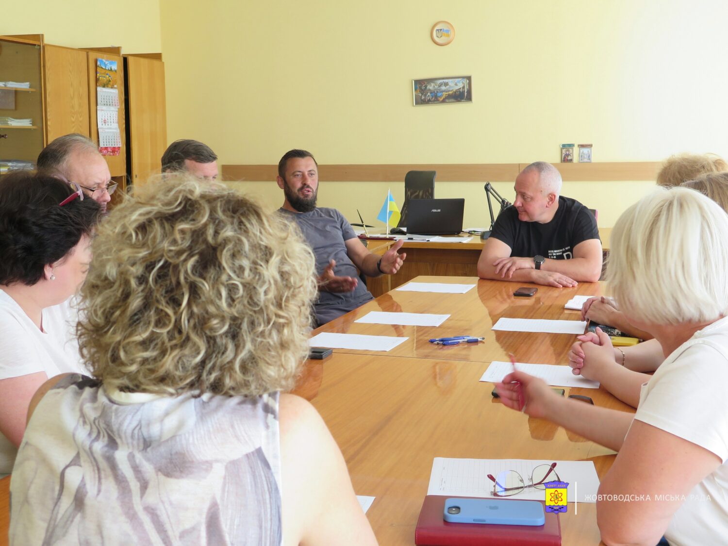 В городе Каменского района выбрали лучший эскиз въездного знака