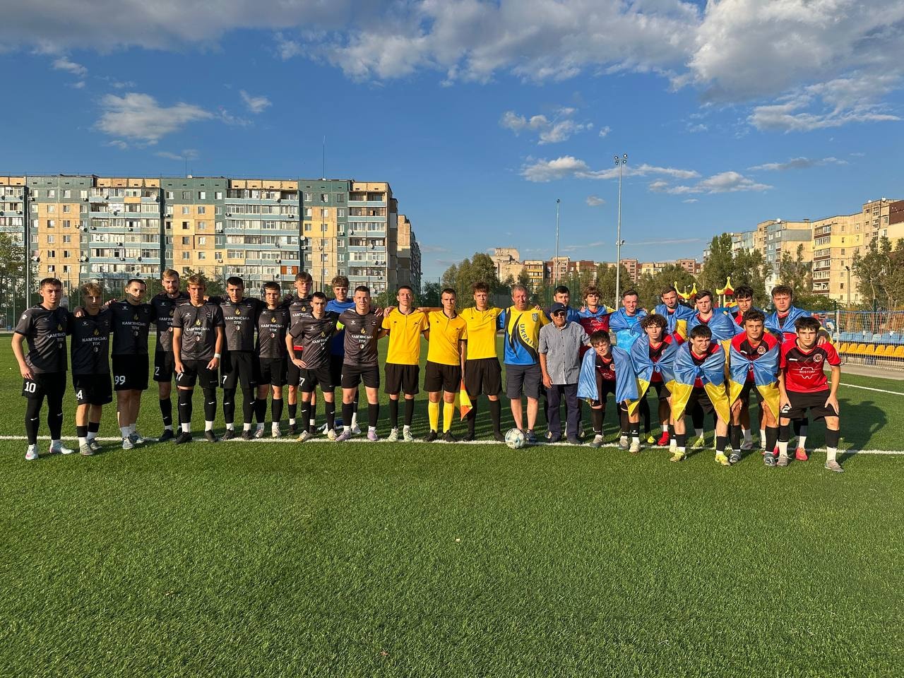 В Каменском определился обладатель Кубка Независимости по футболу