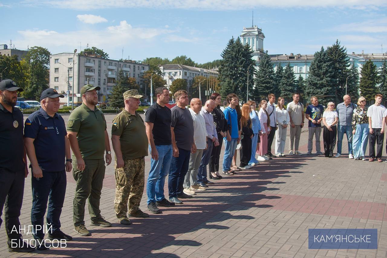 В Каменском состоялись торжества ко Дню Государственного Флага и Дню Независимости Украины