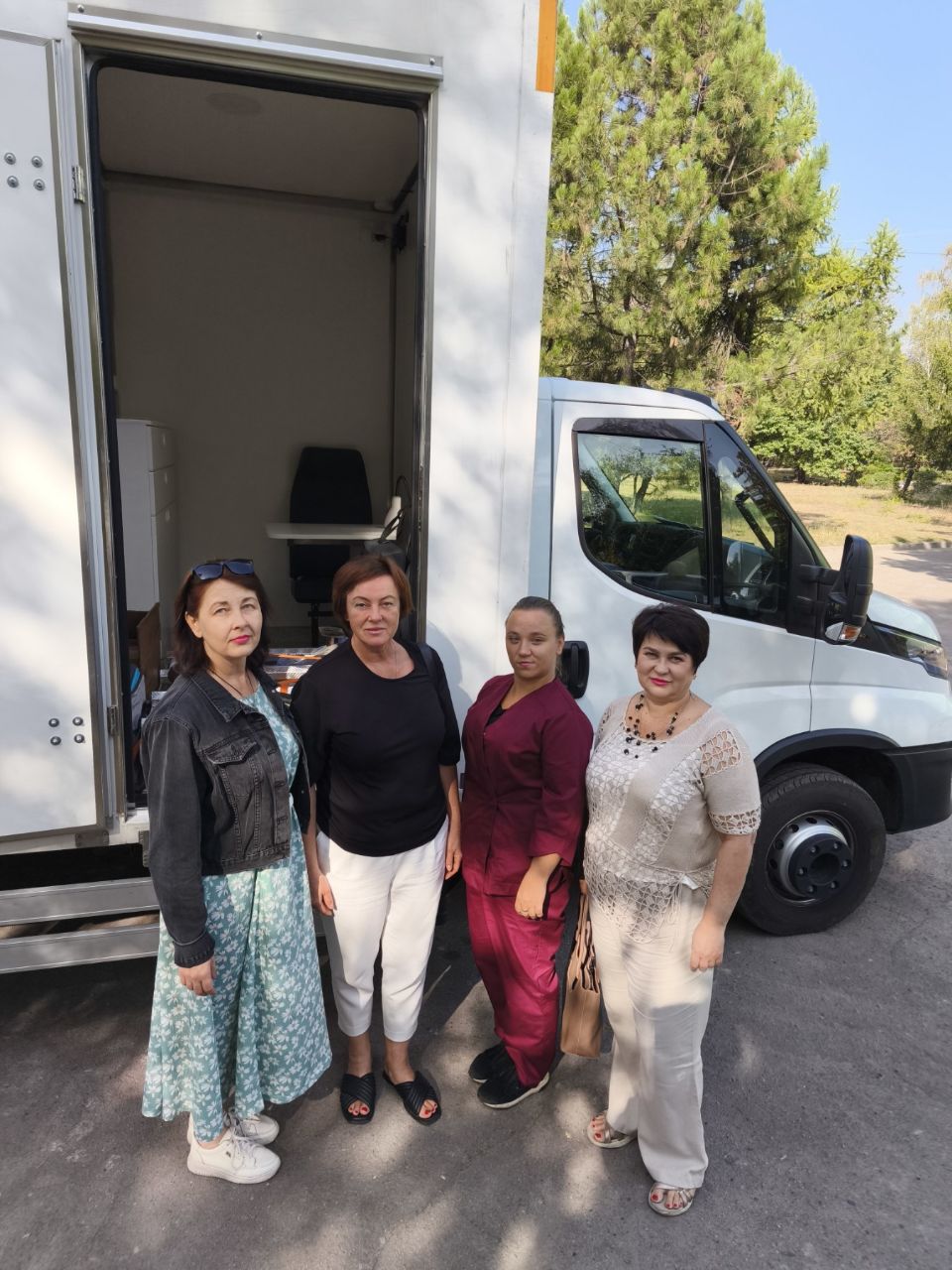 В Каменском побывала мобильная амбулатория