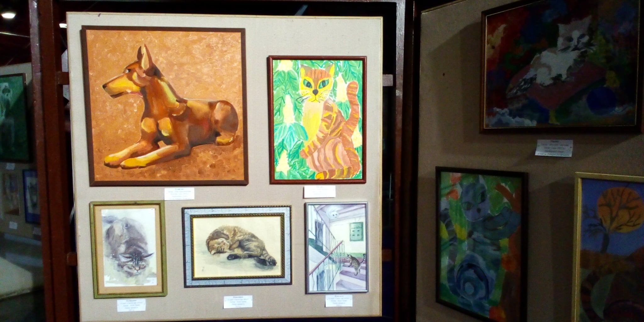 В музее Каменского открылся выставочный проект "ANIMALтерапия"