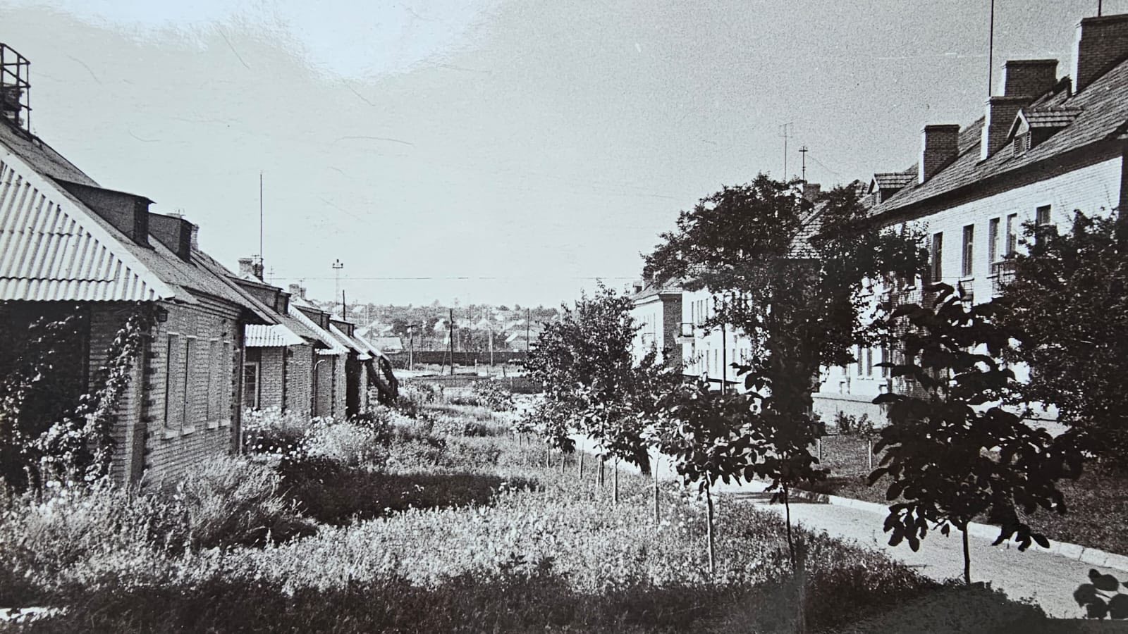 Каким был поселок гидроэнергетиков в Каменском много лет назад