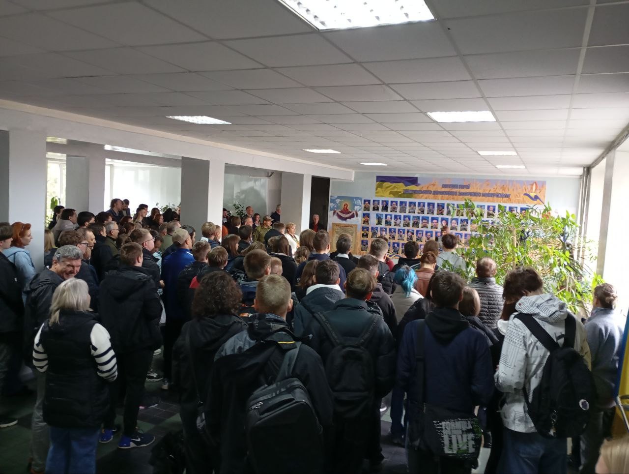 В університеті Кам’янського вшанували українських захисників