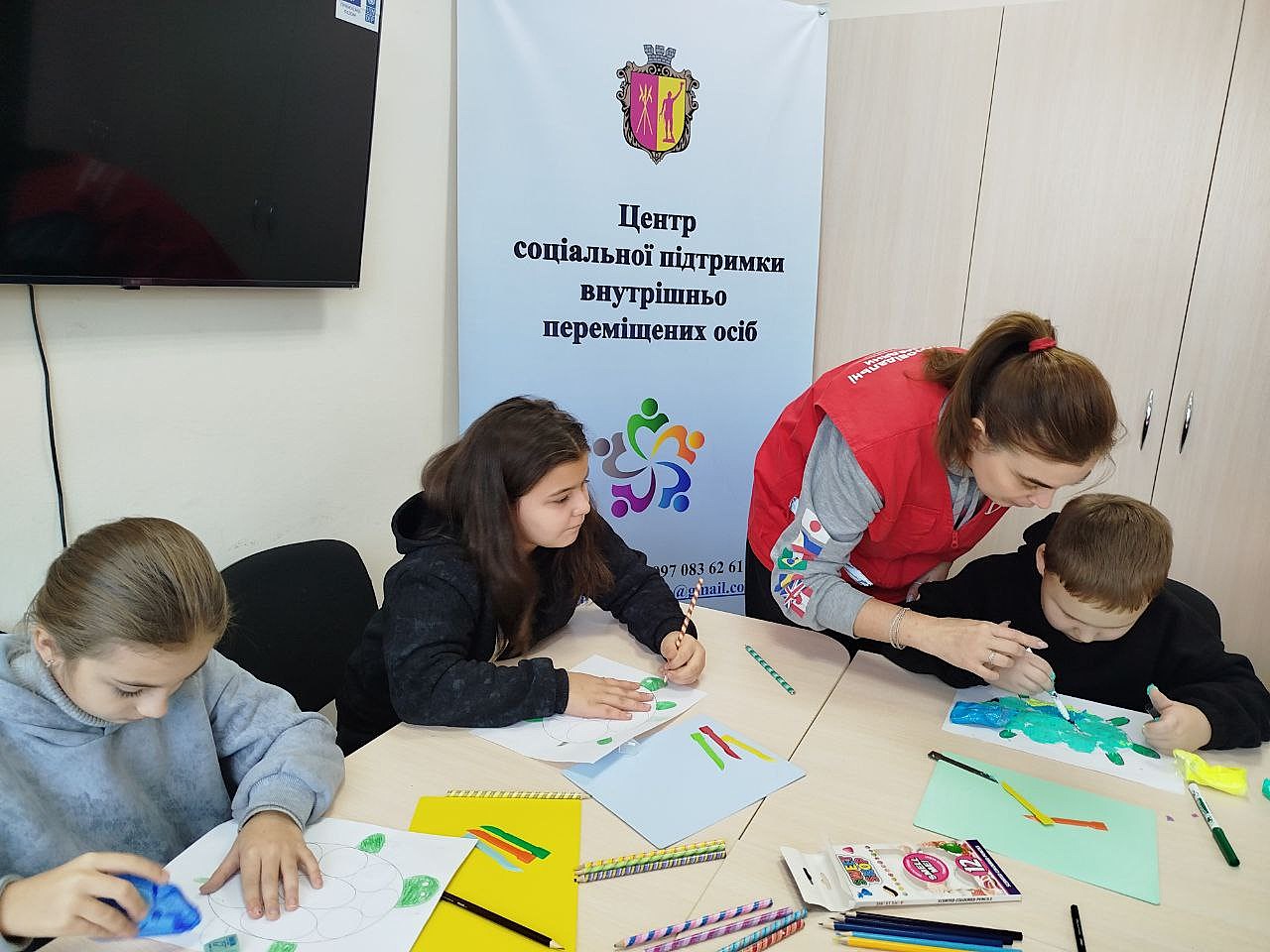 "Волшебная черепашка" в Каменском собрала детей в теплой творческой атмосфере