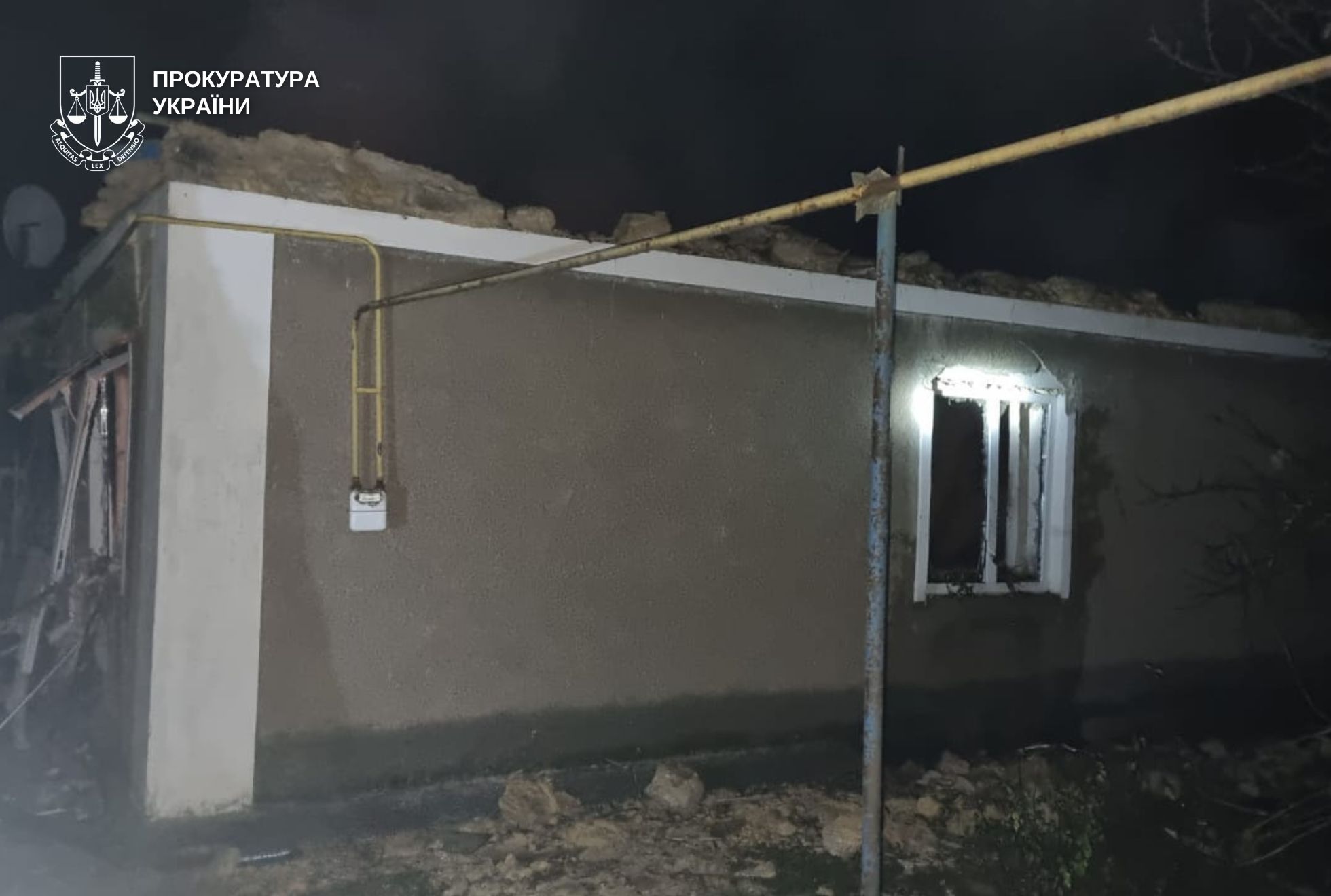 Вследствие ночных обстрелов на Днепропетровщине есть погибший и раненый