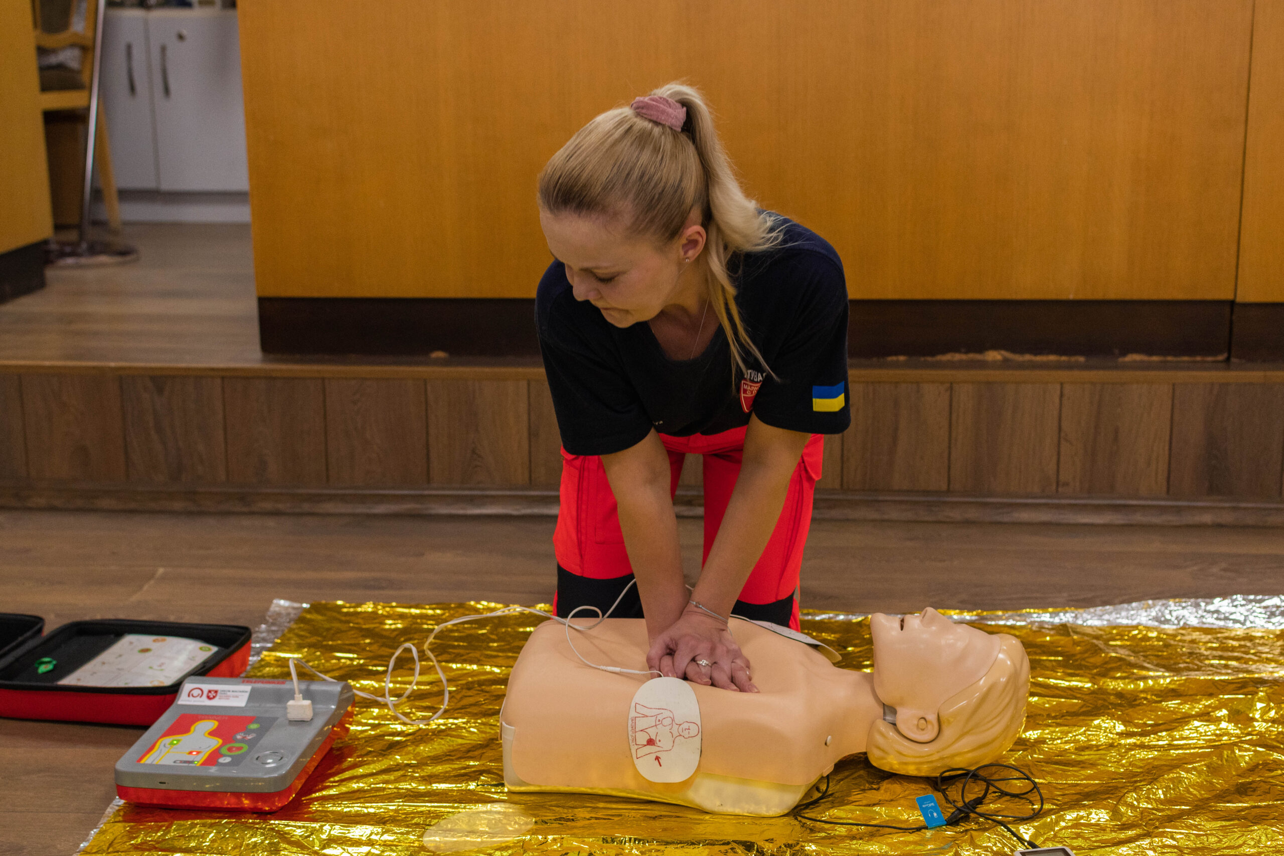 Более двухсот сотрудников Днепропетровского филиала "Газмережі" прошли тренинги по доврачебной помощи