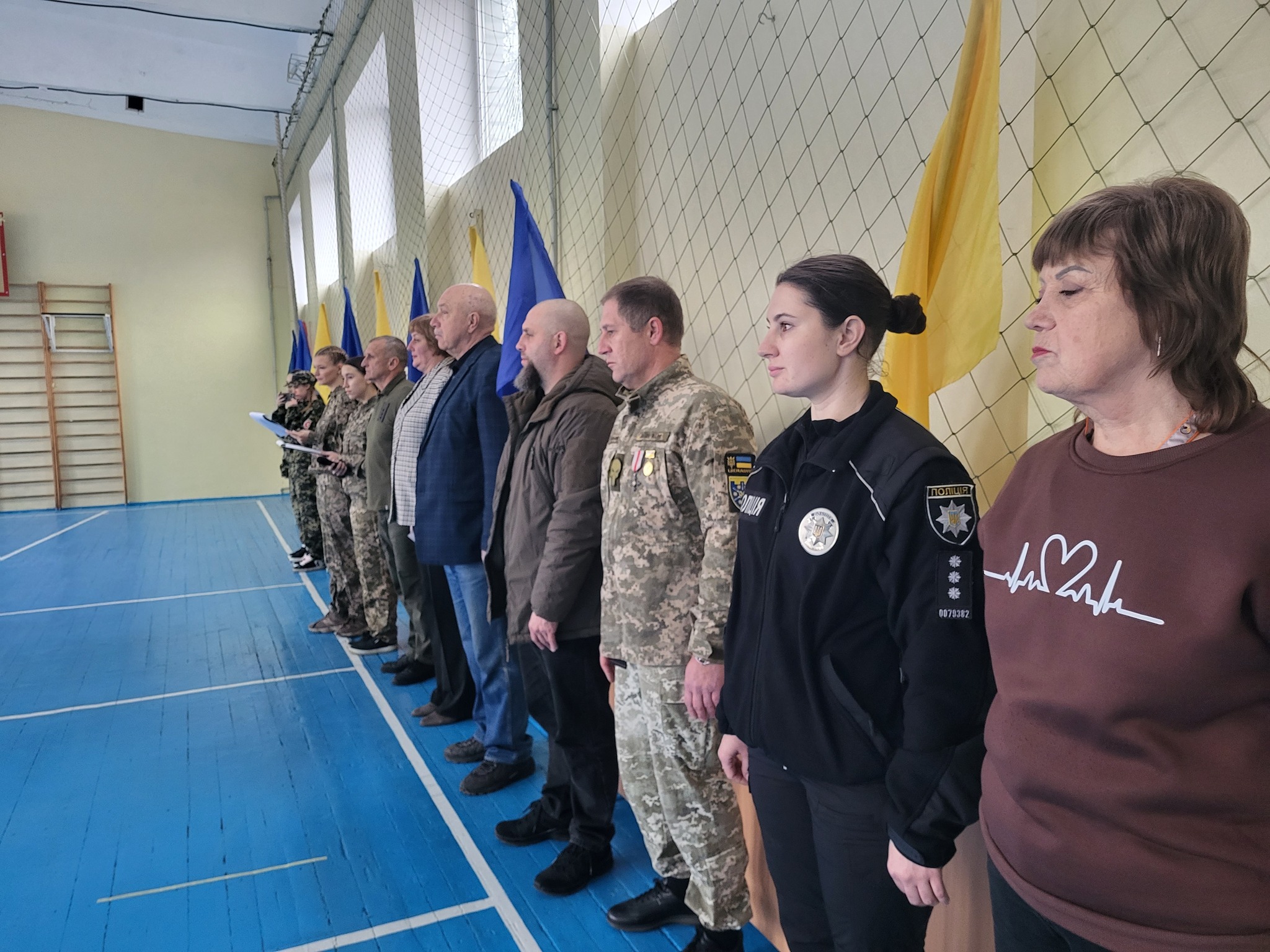 "Отвага. Сила. Память": в лицее Каменского положили начало новой традиции