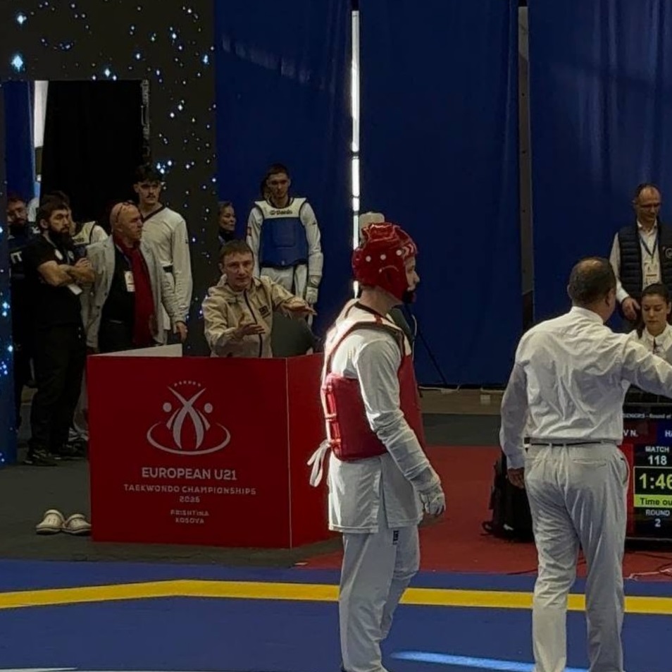 Кам’янський тхеквондист дебютував на молодіжному чемпіонаті Європи