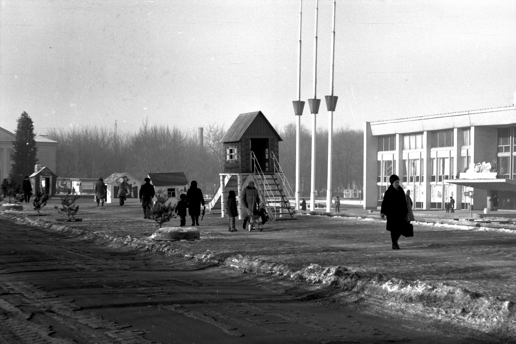 Какими были новогодние локации Каменского в семидесятые годы