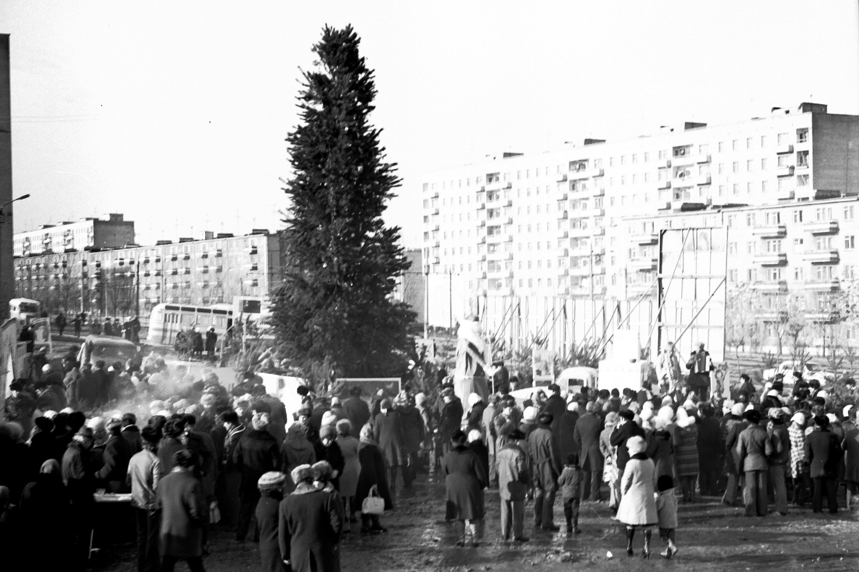 Какими были новогодние локации Каменского в семидесятые годы