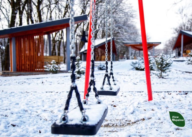 У лісі під Кам’янським облаштували відпочинковий пункт