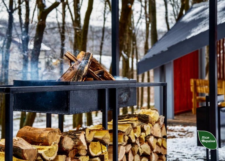 У лісі під Кам’янським облаштували відпочинковий пункт