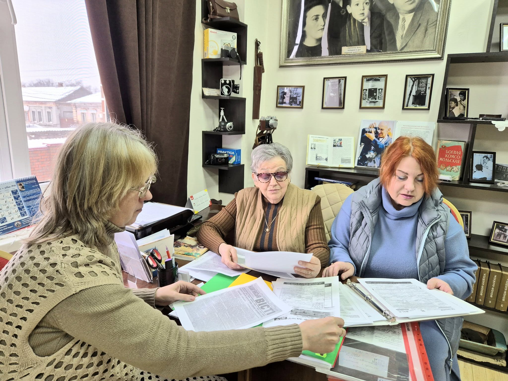 В музее еврейской общины Каменского обновляют экспозицию мемориала Холокоста