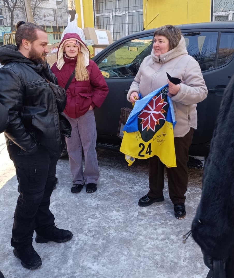 Освітяни Кам’янського отримали подяки від українських захисників