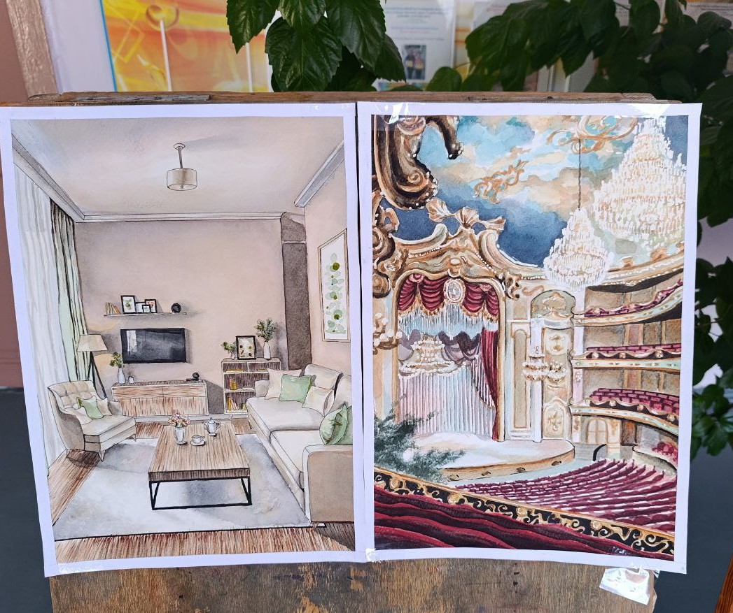 Яскраві барви та різноманіття технік: юні митці Кам’янського представили свій доробок