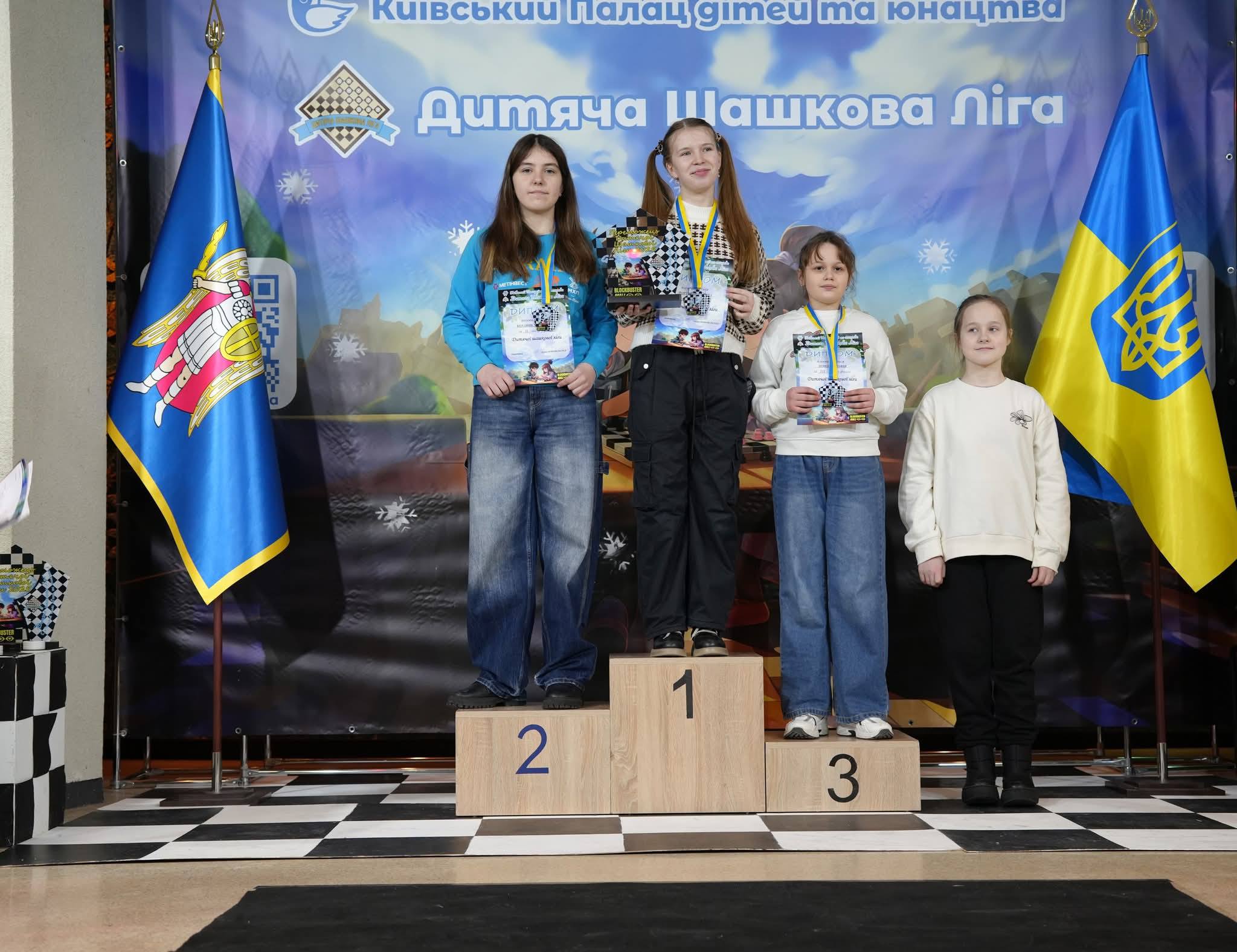 Вихованці кам’янської тренерки стали призерами всеукраїнських шашкових змагань