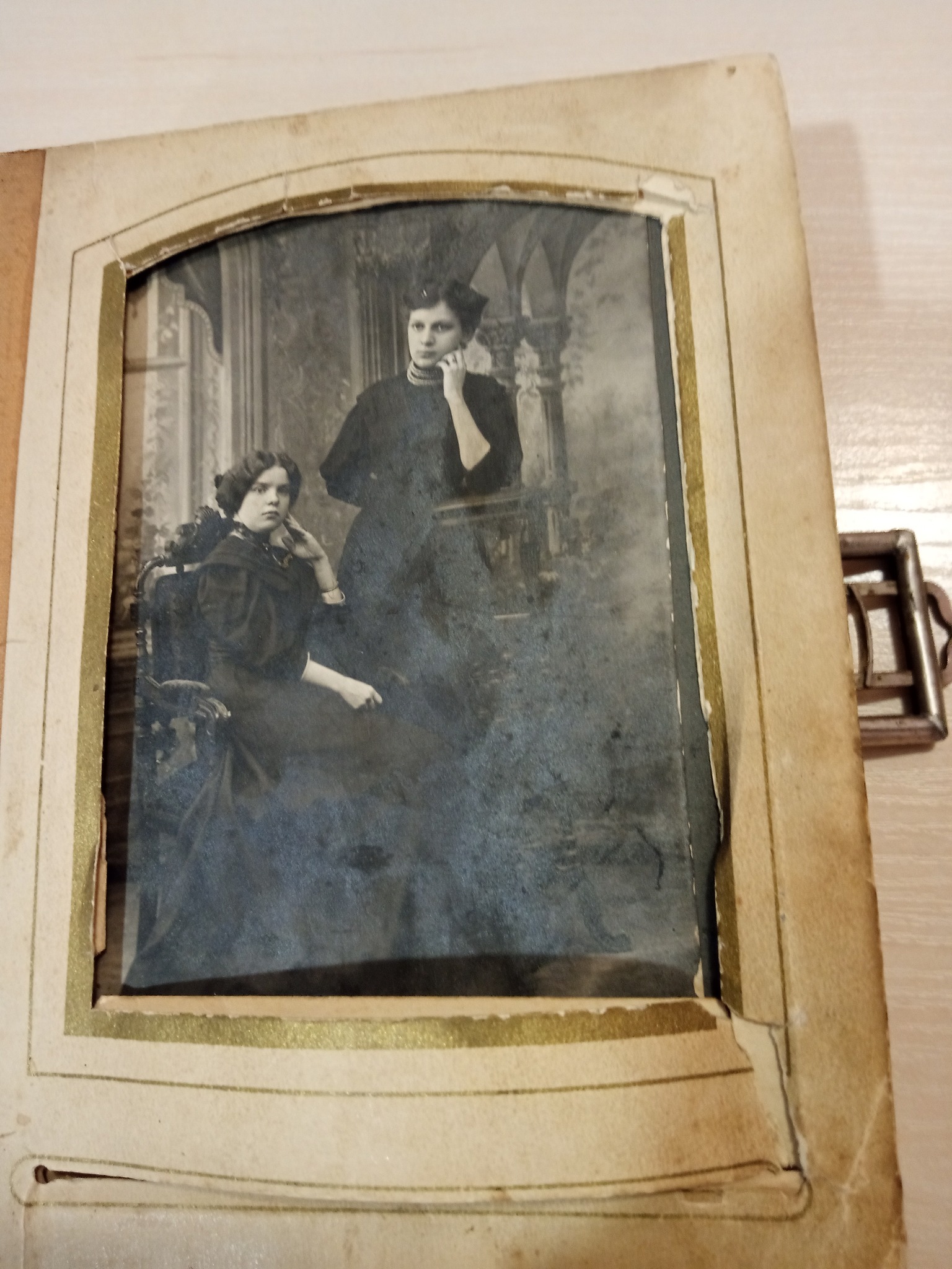 В библиотеку Каменского передали уникальный старинный альбом