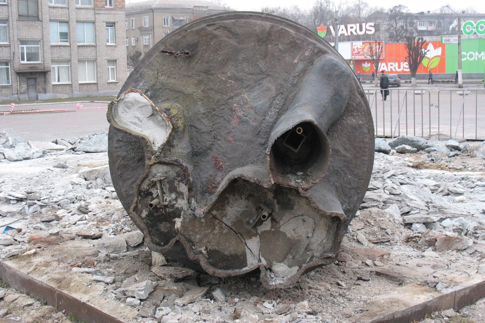 10 років тому в Кам’янському було знесено пам’ятник Дзержинському