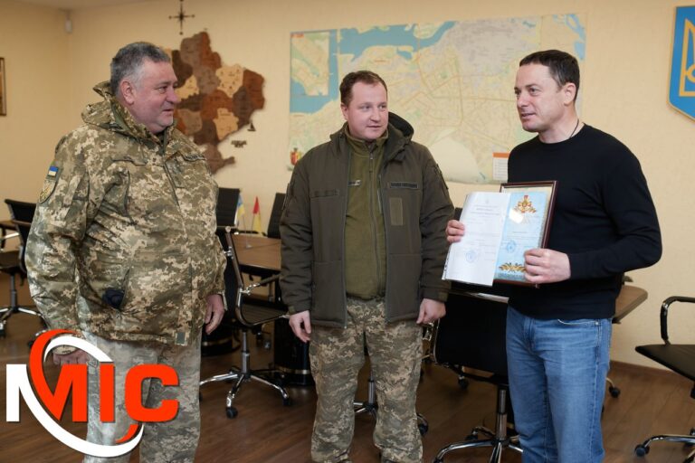 Очільник Кам’янського отримав Подяку від Головнокомандувача ЗСУ Олександра Сирського